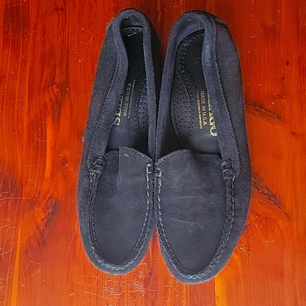 Suede moccasins by Sebago size 8.5 Vintage